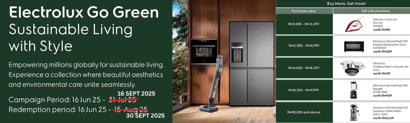 Electrolux Go Green 2025